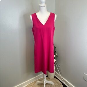 Fifteen Twenty Crepe Shift Dress in hot pink size Medium